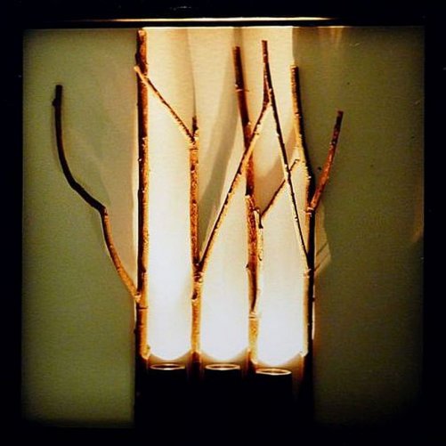 Wechselrahmen mit Ästen