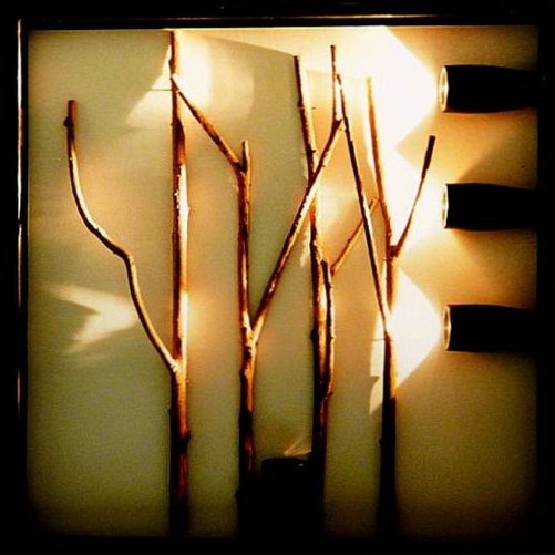 Wechselrahmen mit Ästen